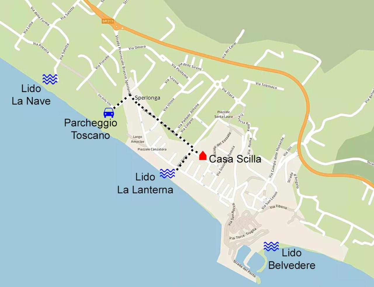 Casa Scilla Apartment Sperlonga Bagian luar foto